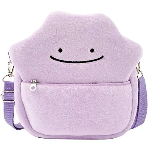 Pokemon Pouch Plushie Pochette Metamon Purple