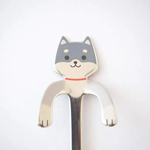 TAKAKUWA METAL COFFEE SPOON SHIBAINU 407132 Made in Japan