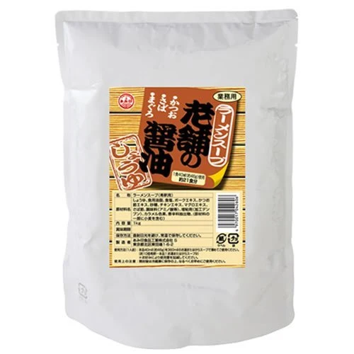 AMI-JIRUSHI Ramen soy sauce from a long-established store 1 kg