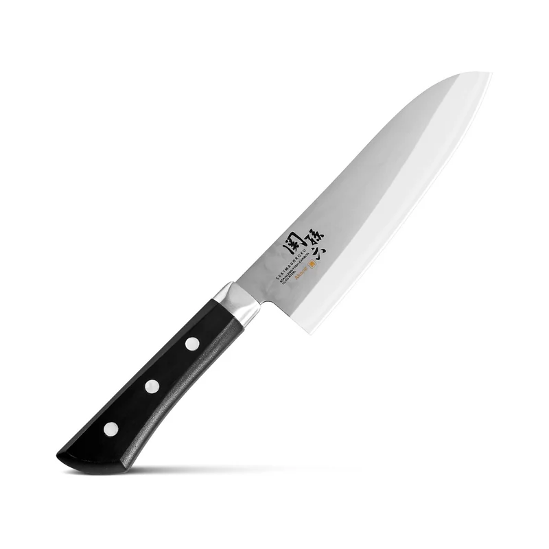 KAI Santoku Kitchen Knife SEKIMAGOROKU Akane 165mm made in Japan AE2905