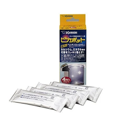 Zojirushi Citric Acid for cleaning inner container of pot Pika Pot CD-KB03-J Silver