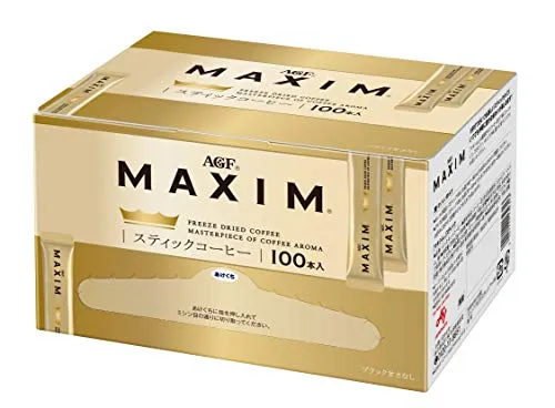 AGF Maxim Stick Black 100pcs Stick coffee Instant coffee
