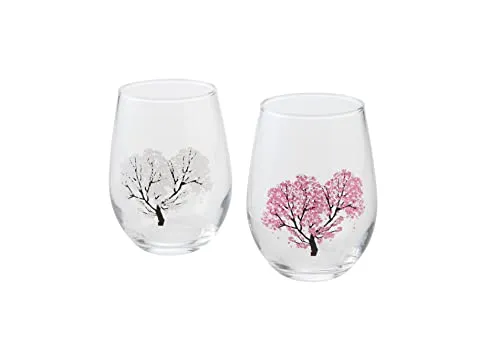 Marumo Takagi Cherry Blossom Temperature-Reactive Magic Glass