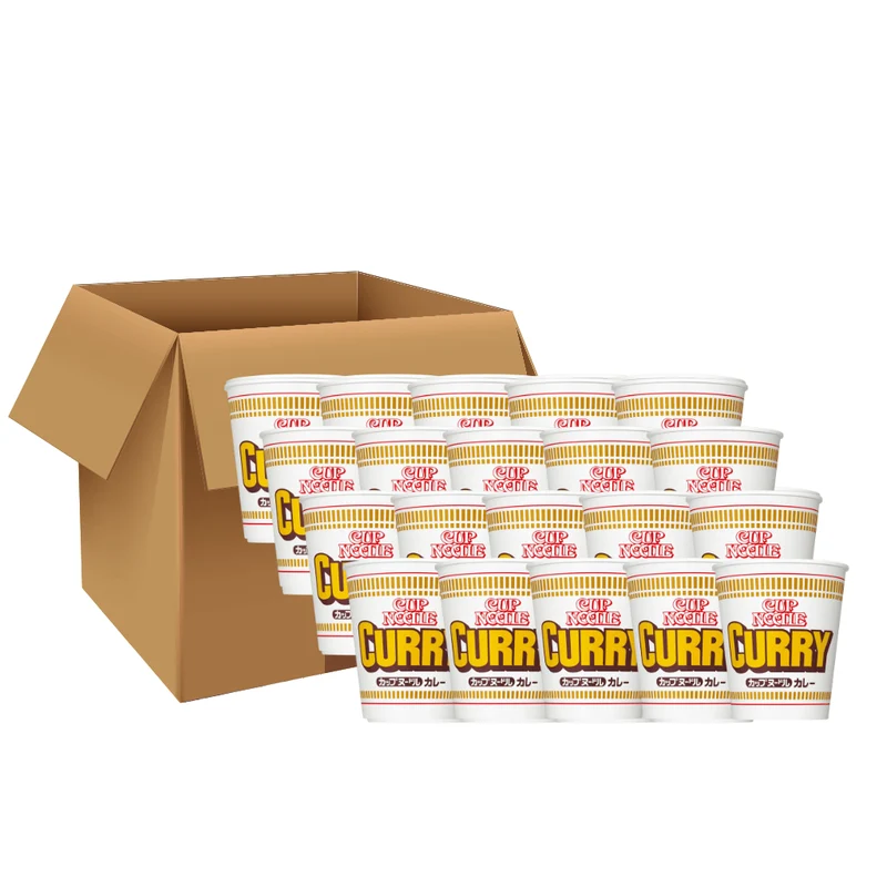 Nissin Cup Noodle Curry 87g X 20 Cups Made In Japan