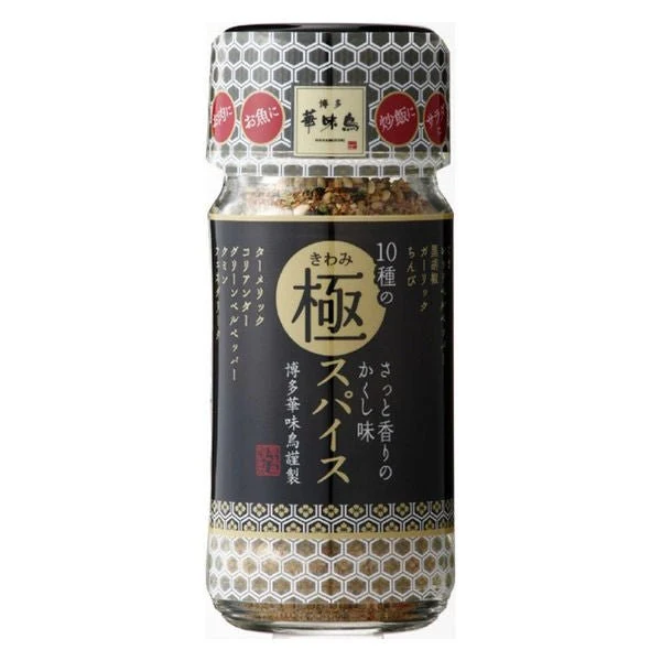 Torizen Foods Hakata Hanamidori 10 Kinds of Super Spice 60g