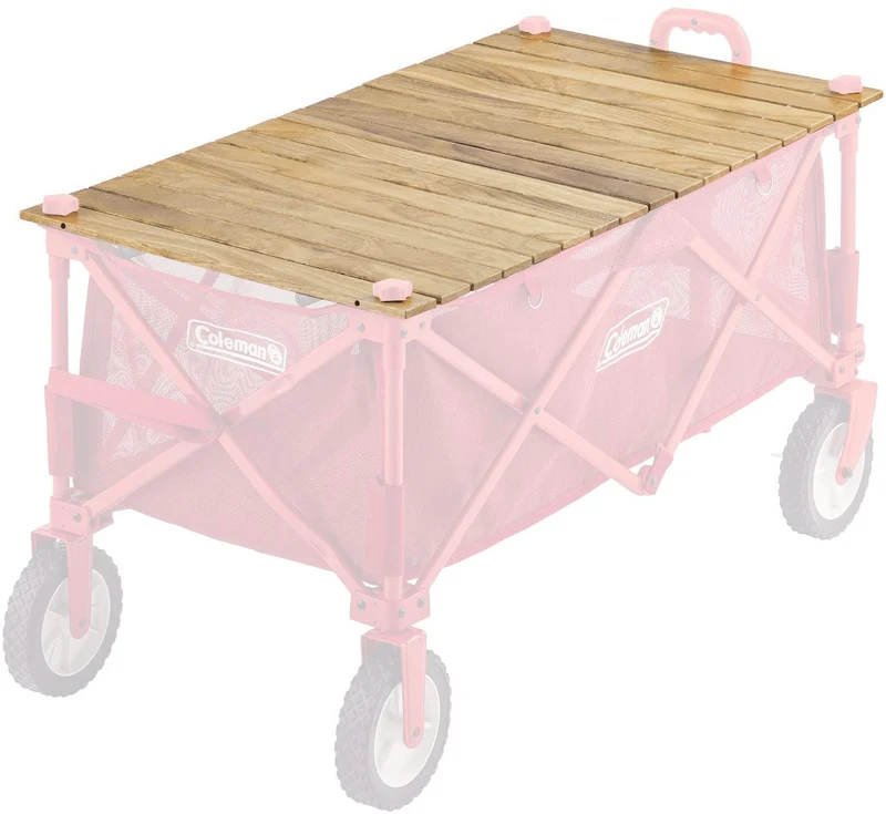 Coleman Outdoor Wagon Wood Roll Table 2000038129
