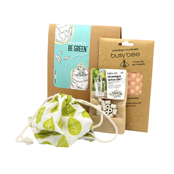 Kit 3 accessoires Ecolo Be Green