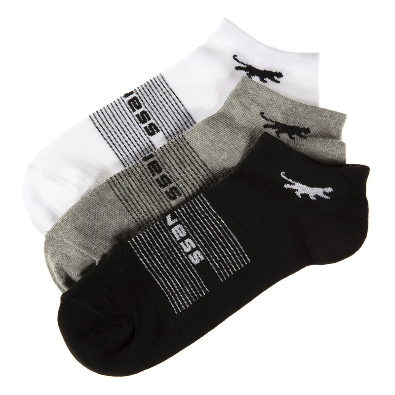 Lot de 3 paires de chaussettes courtes fantaisie