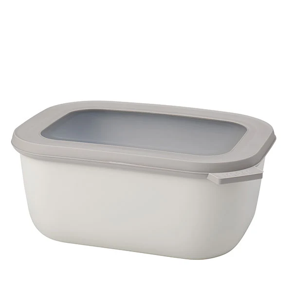 Bol multifonction rectangulaire Cirqula 1500 ml Nordic White Mepal