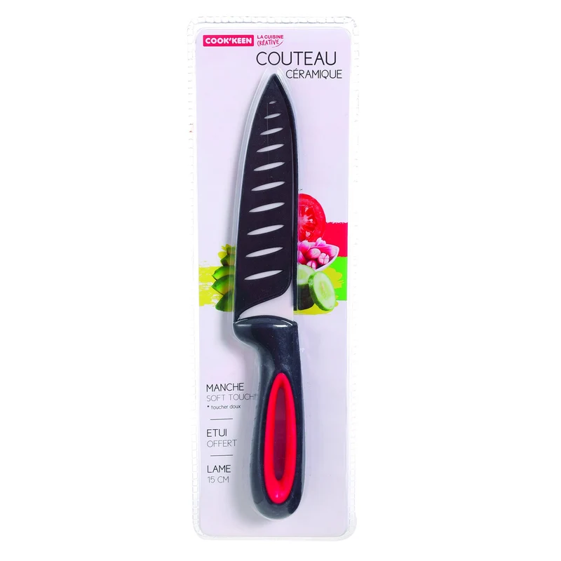 Couteau en céramique - Rouge